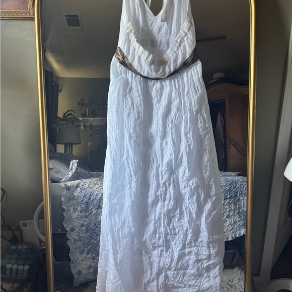 Banana Republic linen and beaded maxi - Picture 3 of 11